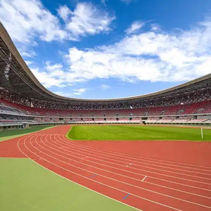 ลู่วิ่งยาง EPDM เหมาะสำหรับโรงเรียนสนามกีฬาและสวนสาธารณะอายุการใช้งานยาวนานทนทาน - Product Image 2
