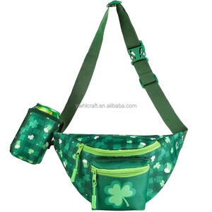 HLC ODM Décoration <span class=keywords><strong>de</strong></span> fête pour <span class=keywords><strong>sac</strong></span> banane Shamrock avec porte-boissons, <span class=keywords><strong>sac</strong></span> banane pour hommes et femmes, fête <span class=keywords><strong>de</strong></span> festival, fournitures <span class=keywords><strong>de</strong></span> fête - Product Image 4