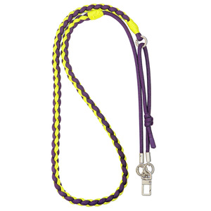 WANLISHENG Phone <b>Lanyard</b> <b>Polyester</b> Braided Adjustable Crossbody Durable Mobile Phone Strap Color Blocking Design - Product Image 1