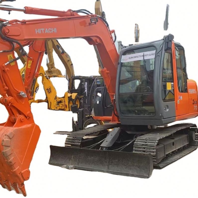 Хитачи б/у ZX70 гусеничный экскаватор, Hitachi Zaxis 70, низкая цена, строительная машина, Распродажа в Шанхае, Китай