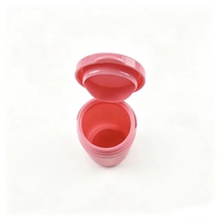 Bouteille en plastique portable en gros avec bouchon à anneau de déchirement, vide, pour le stockage de pilules, de vitamines et de capsules