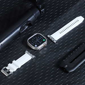 Nuovo TPU metallo con cinturino per <span class=keywords><strong>Apple</strong></span> <span class=keywords><strong>Ultra</strong></span> 2 49mm, cinturino sportivo per <span class=keywords><strong>Apple</strong></span> <span class=keywords><strong>Watch</strong></span> Band <span class=keywords><strong>Ultra</strong></span> 49m 45mm 44mm 42mm - Product Image 4