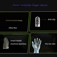 Manchettes de doigt antidérapantes en silicone pour manette de jeu |   pour manettes PSP, PS4, PS5, Xbox One et Xbox Series X