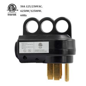 NEMA 14-50 Female 50 Amp RV Camper <strong>Caravan</strong> Male <strong>Plug</strong> Replacement Receptacle <strong>Plug</strong> - Product Image 4