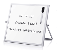 360 degrés réversible à faire liste bloc-notes bureau Portable Mini tableau blanc bureau chevalet