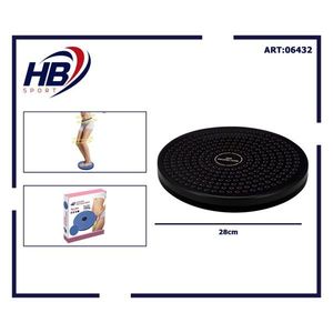 28CM Black Twisting <b>Disc</b> for Yoga Wheels Practice - Product Image 3