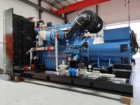 Groupe électrogène au gaz naturel 400kw/500kva avec moteur au gaz d'origine WEICHAI BAUDOUIN pour centrale électrique au gaz méthane 1MW