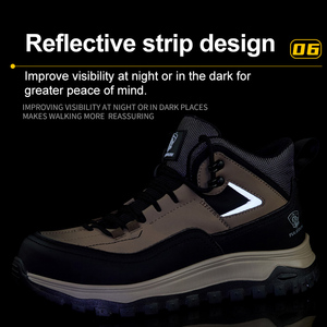 Nuevas Botas de Seguridad con Punta de Acero para Invierno, Unisex, Calzado de Seguridad Industrial Impermeable - Product Image 6