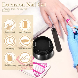 BORN PRETTY Gel de Construcción Sólido de Alta Calidad, Libre de HEMA, Resina Acrílica para Extensión de <span class=keywords><strong>Uñas</strong></span>, Color Gelatina Brillante, Gel Duro, Bajo Calor, UV - Product Image 6