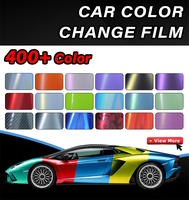 YSH, envoltura de vinilo púrpura para coche, película antiarañazos autocurativa, Película autoadhesiva que cambia de Color para coche