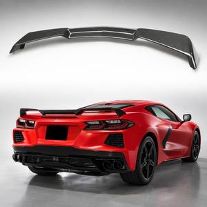 Aileron arrière ABS de haute qualité pour Chevrolet <span class=keywords><strong>Corvette</strong></span> C8 2020+ style Z06, aileron de coffre aérodynamique, vente en gros fabricant - Product Image 1