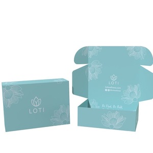 กล่องไปรษณีย์สีชมพูสำหรับจัดส่งสินค้า กล่องกระดาษแข็งพิมพ์โลโก้ตามสั่ง สำหรับเครื่องสำอาง ความงาม เสื้อผ้า ของขวัญ รองเท้า เครื่องประดับ - Product Image 2