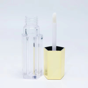 Tubo de Lápiz Labial Vacío, Pequeño y Transparente, Tubo de Brillo Labial Líquido, Envase de Lápiz Labial Cosmético de 5 ml - Product Image 2