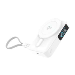 SICI S104 15W PD 10000mAh Magnetische Kabellose Ladestation Typ-C 2-in-1 Powerbank mit LED-Anzeige & Ständer (Qi2.0 Zertifiziert) - Product Image 2