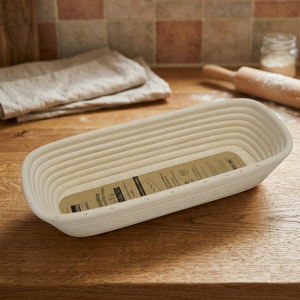 Sourdough for <b>Bread</b> <b>Basket</b> Rattan Rectangle Food Safe Eco-Friendly Non-Toxic Convenient Bakeware for Proofing - Product Image 3
