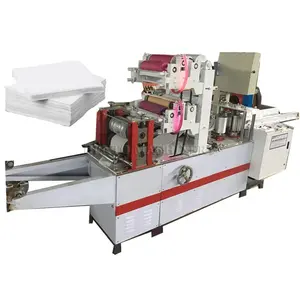 Ticari kağıt mendil yapma makinesi/otomatik peçete kağıt yapma doku makinesi/küçük peçete BASKI MAKİNESİ