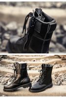 Bottes tactiques, bottes pour hommes, mocassins, chaussures d'entraînement en laine, vêtements de travail, chaussures de sécurité, bottes de neige, en coton