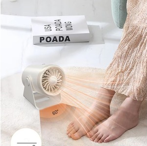 Mini calentador eléctrico portátil con ventilador, 480W, soplador de aire caliente, bajo nivel de ruido, calentamiento rápido para oficina, dormitorio y hogar - Product Image 5