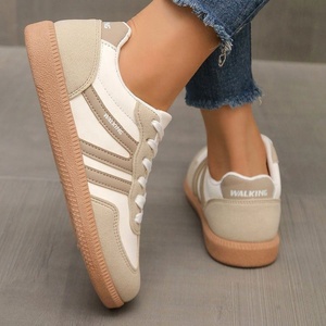 2026 New Chic Retro Sneakers <strong>for</strong> <strong>Women</strong> Fashion Patchwork Gum Sole Walking <strong>Shoes</strong> Ladies Lightweight Daily Sneakers - Product Image 3