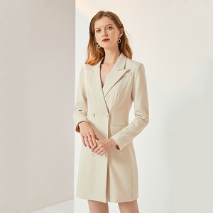 plus size work dresses Shop Iconic Women Cream Dress Online – Iconic India main image 1