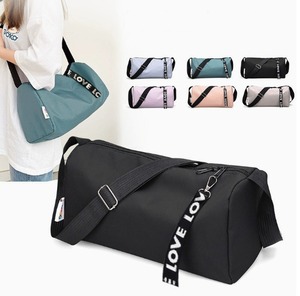 Lightweight Nylon Travel <b>Backpack</b> Gym Bag Crossbody Duffle Bag Zipper Closure <b>Large</b> Capacity for Fitness and Trips - Product Image 3