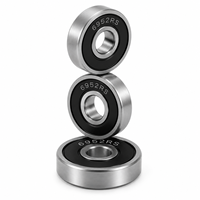 Roulement à billes à gorge profonde de précision P0 scellé en acier chromé 5x13x4mm 695-2RS, étanche, pour micro-moteur, instrument électronique