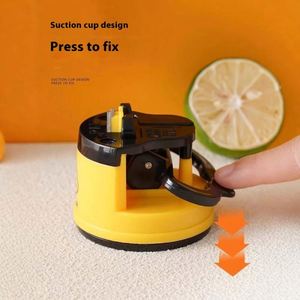 <b>Little</b> Yellow Duck Knife Sharpener Household Quick Scissors Tool Suction Cup for Kitchen Knives Artifacts Grinding - Product Image 2