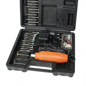 X POWER KMD02-C60B Mini-Bohrmaschine Schleifer Kombi-Set 60-teiliges Zubehör Aufladbar 100-240V Handwerks-DIY-Werkzeugset - Product Image 4