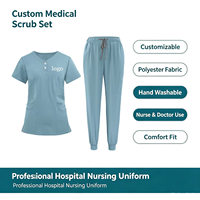Ensemble de combinaisons chirurgicales pour hommes et femmes, sur mesure, de haute qualité, combinaisons et uniformes médicaux