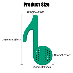 Mini-gadgets de cuisine : Infuseur à thé en silicone en forme de cygne pour thé en vrac - Product Image 6