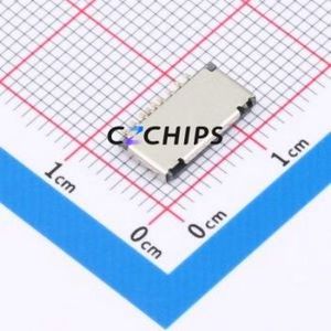 TF-018B-H15 SD Card / Memory Card Connector SMD Connector Plug-In Type MicroSD Card (TF Card) Card Holder 1.5mm - Product Image 1