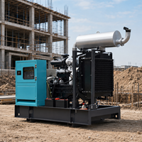 Générateur diesel silencieux 100 kVA 80 kW 200 kW 300 kW insonorisé triphasé de secours pour alimentation hors réseau