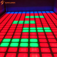 Meilleure Vente : Dalles de Sol LED Interactives et Colorées pour Jeu de Danse, Grille de Jeu RGB 3-en-1, Contrôle par Logiciel, Sensibles à la Pression pour Salle de Jeu