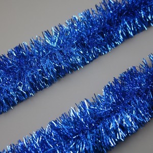 Guirlande de Noël en paillettes dorées, argentées, rouge <span class=keywords><strong>rose</strong></span>, bleues <span class=keywords><strong>et</strong></span> vertes, 2 m x 9 cm, pour décoration de fête de Noël, vente en gros - Product Image 4