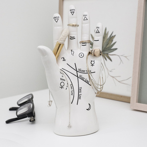 Scultura in Porcellana della Mano per la Palmistry, <span class=keywords><strong>Lettura</strong></span> della Palma e Libretto di Occultismo Wicca - Product Image 4