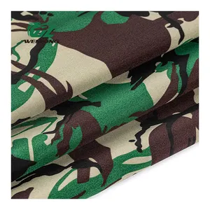100%Poly Camouflage 600D Waterproof Oxford Woven Fabric Indonesia DPM Flame Retardant PU Coated