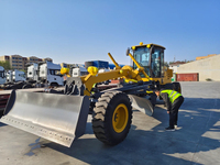 Niveleuse GR215 de 215 CV, neuve, à économie d'énergie, pour travaux de construction, avec une longue durée de vie
