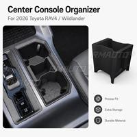 Organisateur de porte-gobelet, boîte de rangement, plateau à clés et insert cendrier pour Toyota RAV4 Wildlander 2026 - Accessoires automobiles