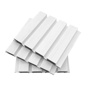 แผ่นผนังอัดขึ้นรูปด้วย<span class=keywords><strong>3D</strong></span> แบบทันสมัยแผ่นไม้ต่อกับผนังภายนอกแผ่นผนังด้านนอกแบบ WPC - Product Image 5
