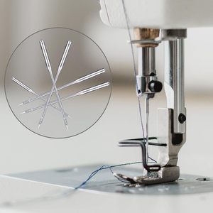 <span class=keywords><strong>Aiguille</strong></span> universelle pour machine à coudre compatible avec Singer, Brother, <span class=keywords><strong>Janome</strong></span>, Varmax Tailles HAX1 65/9, 75/11, 90/14, 100/16, 110/18 - Product Image 6