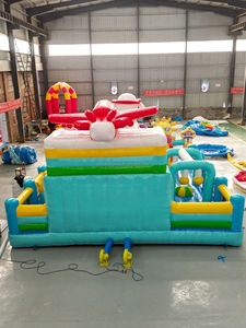 Nhà bị trả lại đôi <span class=keywords><strong>Slide</strong></span> lớn bị trả lại lâu đài nhảy, leo núi <span class=keywords><strong>Inflatable</strong></span> công viên nước cho bữa tiệc sinh nhật kỳ nghỉ ngoài trời trong nhà - Product Image 3