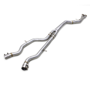 Tubo de Escape Central Individual para BMW M3/M4 F80/F82 S55 3.0T 2014-2019, Acero Inoxidable SS304, 89mm, 3.5 Pulgadas - Product Image 1