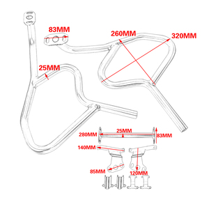 RACEPRO barre de protection supérieure du moteur de moto pour <span class=keywords><strong>BMW</strong></span> R1200GS R 1200GS <span class=keywords><strong>1200</strong></span> <span class=keywords><strong>GS</strong></span> LC 2013-2016 - Product Image 4
