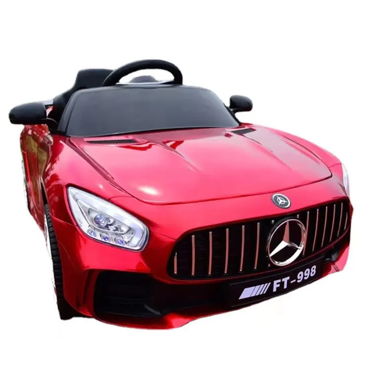 הנמכר ביותר 12v Bluetooth שלט רחוק לרכב על רכב ילדים תינוק חשמלי מכונית צעצועי מכונית