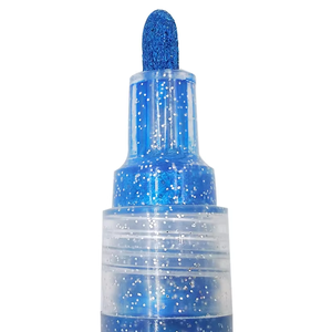 Pincel de pintura DIY, 12 colores, pluma brillante de punta fina, pintura artística para estudiantes, marcador de creación de grafiti, juego de papelería - Product Image 4