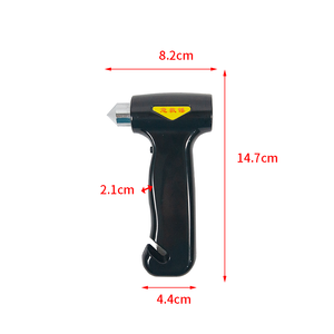 Kit de Herramientas de Emergencia CARFU AC-856, Martillo de Seguridad para Auto y Autobús, Luz LED, Material ABS Multifuncional, 3 Meses de Garantía, Mercado Mundial - Product Image 5