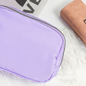New Arrival Promotional Wholesale Purple Unisex <b>Mini</b> Belt <b>Bag</b> Sequence Fanny Pack for Girl - Product Image 4