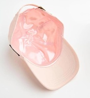 Gorras de Béisbol Tipo Dad Personalizadas con Bordado para Mujer, de Algodón Color Camel con Forro Interior de Satén Sedoso Brillante