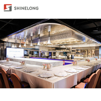 Shinelong Cuisine complète Équipement de cuisine Fournitures d'hôtel en acier inoxydable Équipement de restaurant