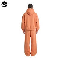 Ensemble de survêtement en coton avec logo personnalisé, survêtement brodé pour femmes, jogging, ensemble de survêtement, pantalon de survêtement et sweat-shirt unisexe pour hommes